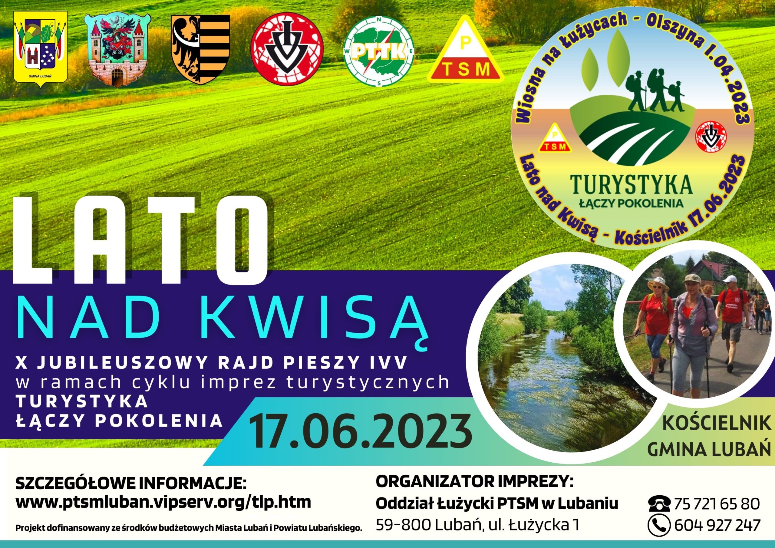 X Jubileuszowy Rajd Pieszy „LATO NAD KWISĄ”