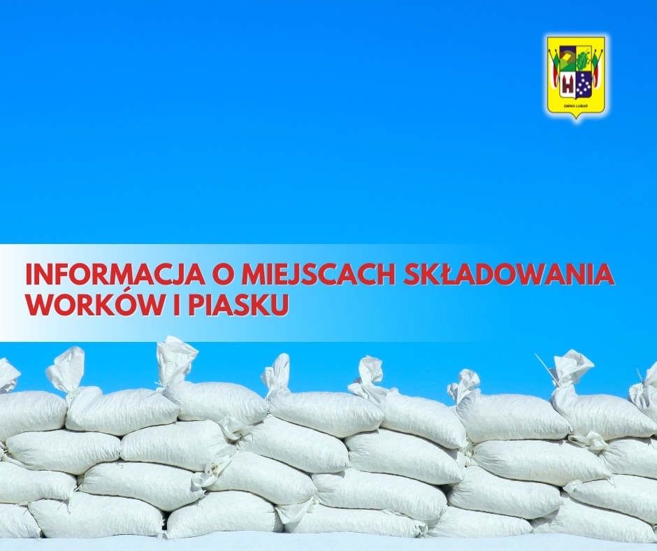 Informacja o miejscach skĹadowania workĂłw i piasku